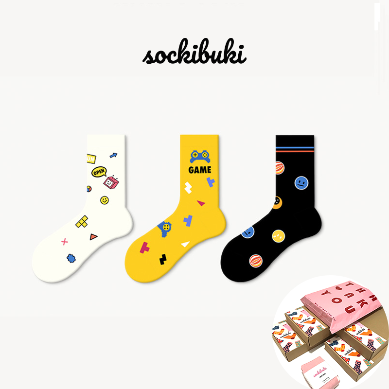 Game Started Socks 3 Pairs Box