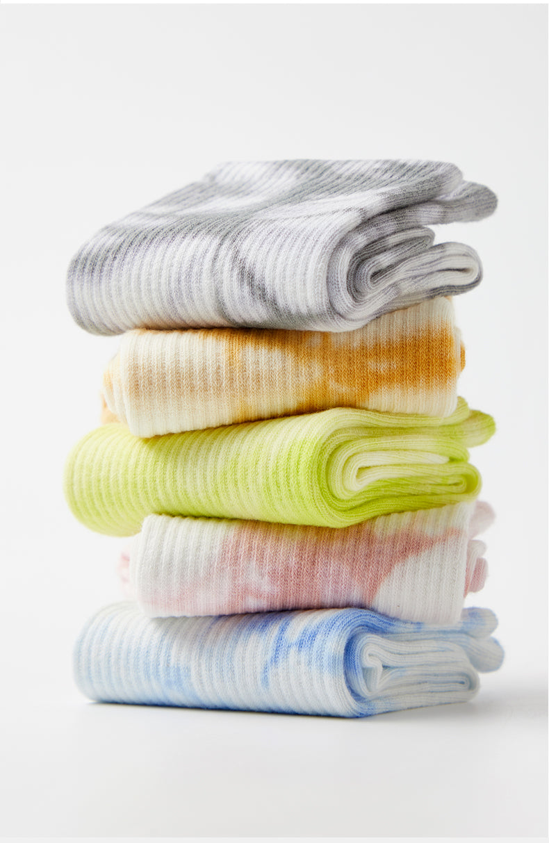 Tie-Dye Socks Pack 5 Pairs Box