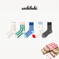 Wonder Stripe Socks 5 Pairs Box