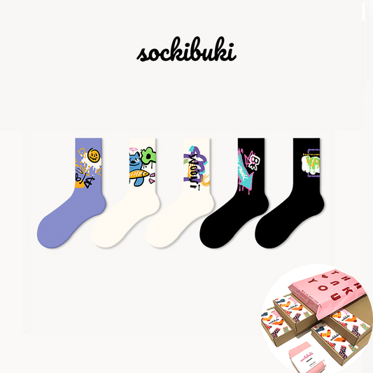 Shock Yall Socks 5 Pairs Box