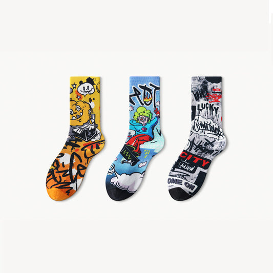 Punk Street Socks Pack 3 Pairs