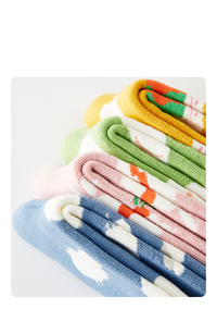 Rainbow Cloud Thick Scoks 4 Pairs Box