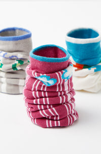 Pixel World Socks 5 Pairs Box