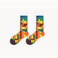 Rural Painting Socks 5 Pairs Box