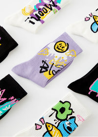 Shock Yall Socks 5 Pairs Box