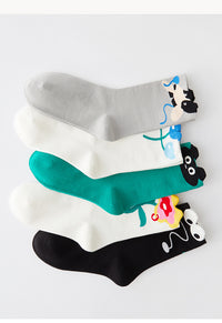 Flower Flow Socks 5 Pairs Box