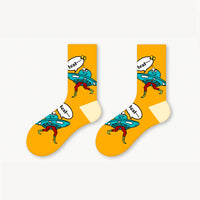 Cartoon Life Socks 5 Pairs Box