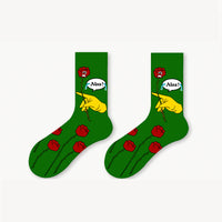 Cartoon Life Socks 5 Pairs Box