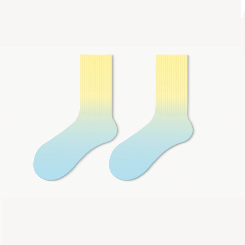 Gradient Candy Socks 7 Pairs Box