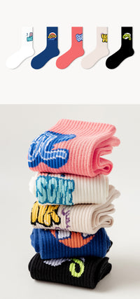 Graffiti Vibe Socks 5 Pairs Box