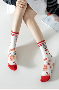 Naughty Cat Socks Pack 5 Pairs